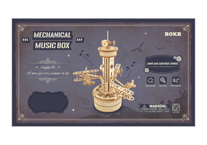 Airplane Control Tower Music Box (ROKR)