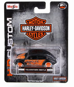 Harley Davidson Custom Cars (scale 1:64)