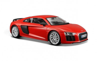 Audi R8 V10 Plus (scale 1:24)(Red)