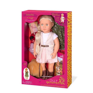 OG Deluxe Doll with Book Naya 18 Inch Blonde