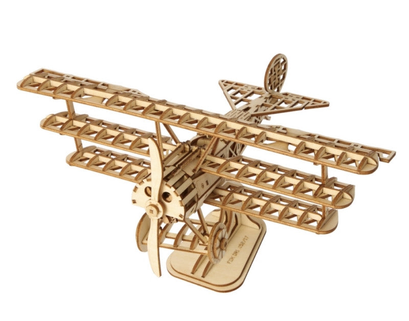 Puzzle 3D Airplane (Wooden)