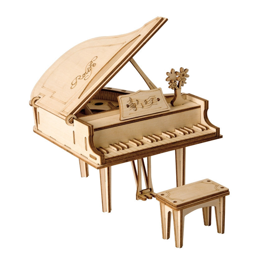 Puzzle 3D Grand Piano (Wooden)