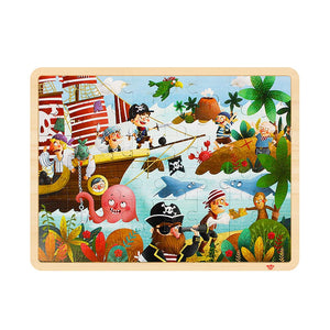 Puzzle 49pc Pirate (TookyToy)